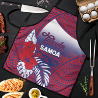 Faleula Samoa Village Apron Falefa Valley Polynesian Tribal Hibiscus Floral