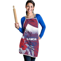 Faleula Samoa Village Apron Falefa Valley Polynesian Tribal Hibiscus Floral