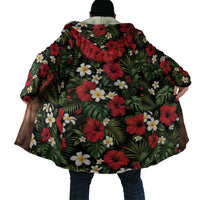 Hawaiian Floral Muscle Abs Cloak Six Pack Hibiscus Flower Lei Luau DT05 - Polynesian Pride