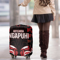 Aotearoa Ngapuhi Luggage Cover Maori Pattern New Zealand - Polynesian Pride