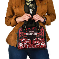 Aotearoa Ngapuhi Shoulder Handbag Maori Pattern New Zealand DT05 - Polynesian Pride