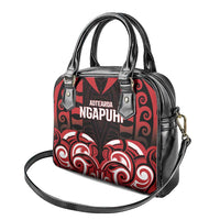 Aotearoa Ngapuhi Shoulder Handbag Maori Pattern New Zealand DT05 - Polynesian Pride