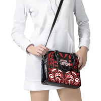 Aotearoa Ngapuhi Shoulder Handbag Maori Pattern New Zealand DT05 - Polynesian Pride