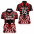 Custom Aotearoa Ngapuhi Women Polo Shirt Maori Pattern New Zealand - Polynesian Pride