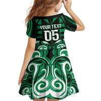 Custom Aotearoa Ngai Tahu Family Matching Long Sleeve Bodycon Dress and Hawaiian Shirt Maori Pattern New Zealand DT05 - Polynesian Pride