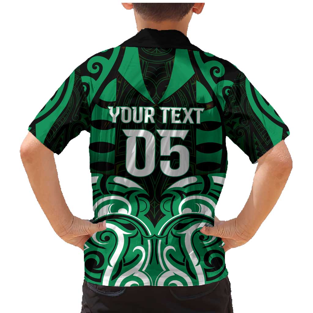 Custom Aotearoa Ngai Tahu Family Matching Mermaid Dress and Hawaiian Shirt Maori Pattern New Zealand DT05 - Polynesian Pride