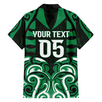 Custom Aotearoa Ngai Tahu Family Matching Off The Shoulder Long Sleeve Dress and Hawaiian Shirt Maori Pattern New Zealand DT05 - Polynesian Pride