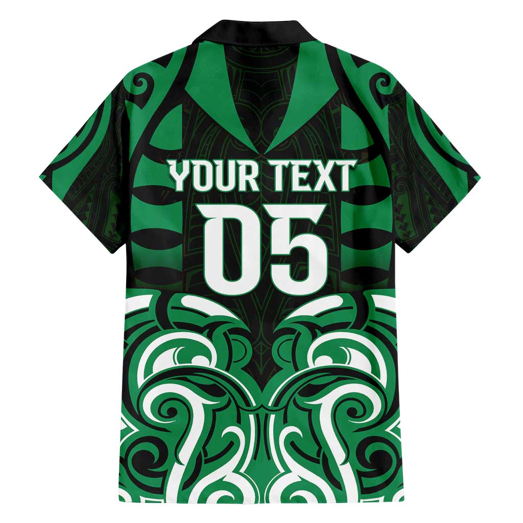 Custom Aotearoa Ngai Tahu Family Matching Off Shoulder Maxi Dress and Hawaiian Shirt Maori Pattern New Zealand DT05 - Polynesian Pride