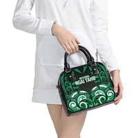 Aotearoa Ngai Tahu Shoulder Handbag Maori Pattern New Zealand - Polynesian Pride