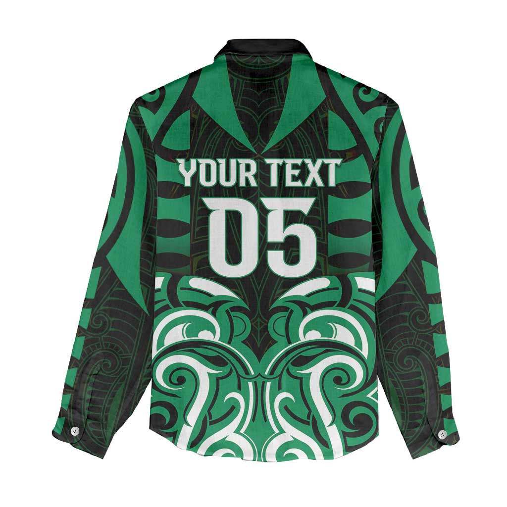 Custom Aotearoa Ngai Tahu Women Casual Shirt Maori Pattern New Zealand - Polynesian Pride