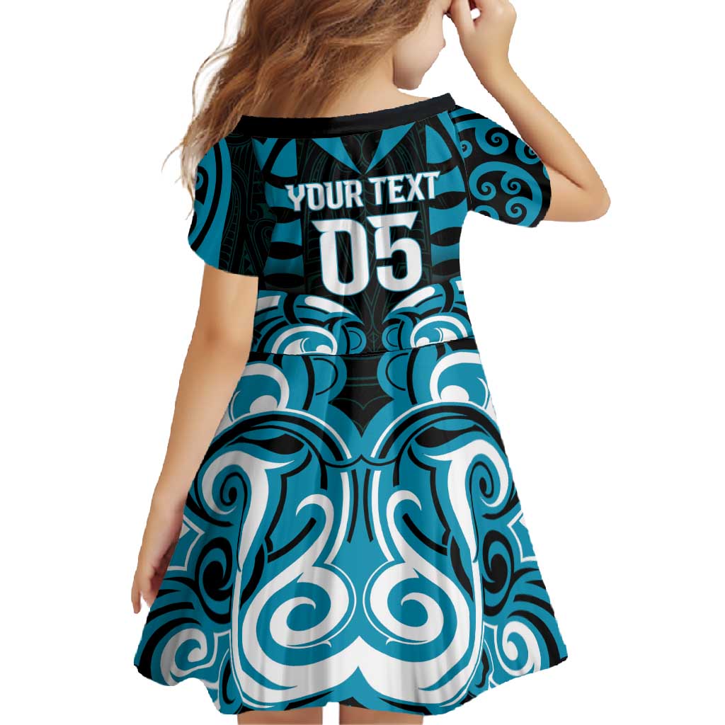 Custom Aotearoa Ngati Porou Family Matching Off Shoulder Maxi Dress and Hawaiian Shirt Maori Pattern New Zealand DT05 - Polynesian Pride