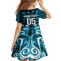 Custom Aotearoa Ngati Porou Family Matching Off Shoulder Maxi Dress and Hawaiian Shirt Maori Pattern New Zealand DT05 - Polynesian Pride