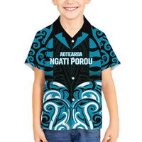 Custom Aotearoa Ngati Porou Hawaiian Shirt Maori Pattern New Zealand - Polynesian Pride