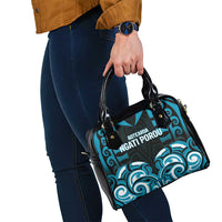 Aotearoa Ngati Porou Shoulder Handbag Maori Pattern New Zealand - Polynesian Pride