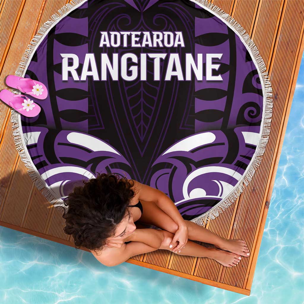 Aotearoa Rangitane Beach Blanket Maori Pattern New Zealand - Polynesian Pride