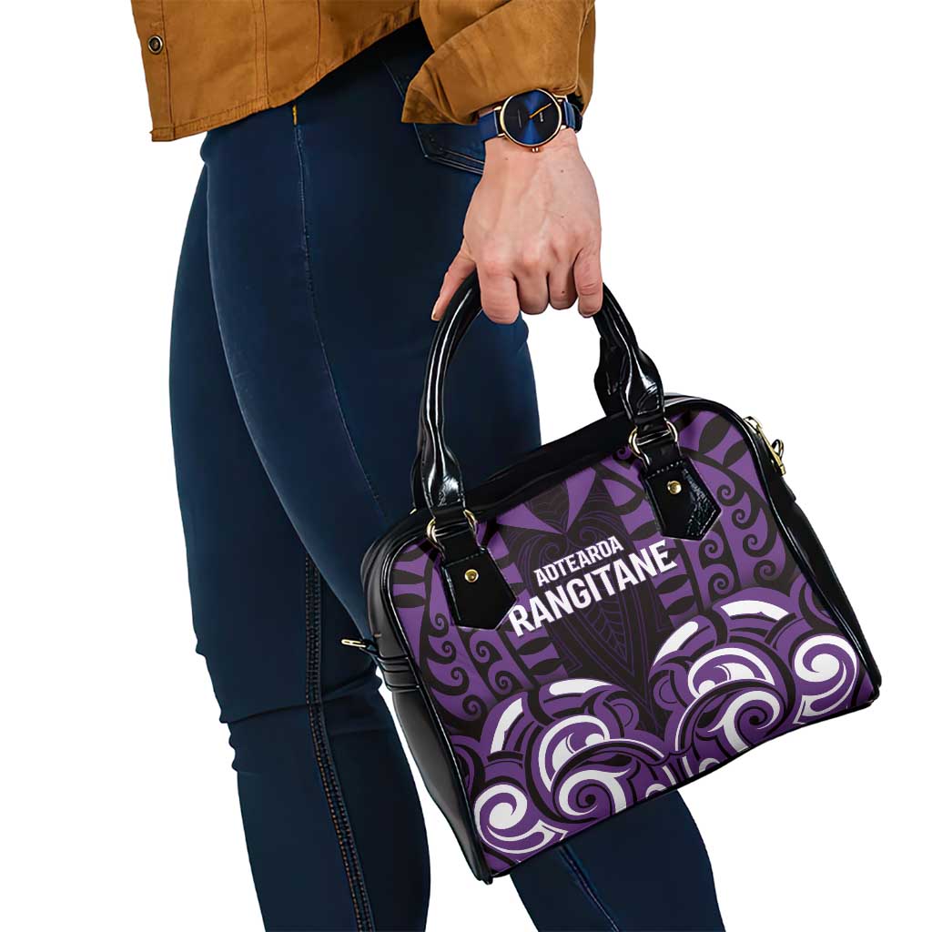 Aotearoa Rangitane Shoulder Handbag Maori Pattern New Zealand - Polynesian Pride