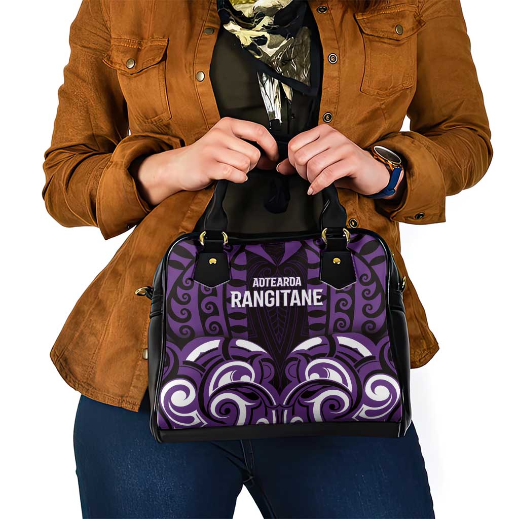 Aotearoa Rangitane Shoulder Handbag Maori Pattern New Zealand - Polynesian Pride