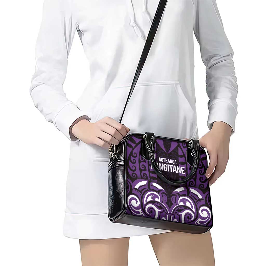 Aotearoa Rangitane Shoulder Handbag Maori Pattern New Zealand - Polynesian Pride