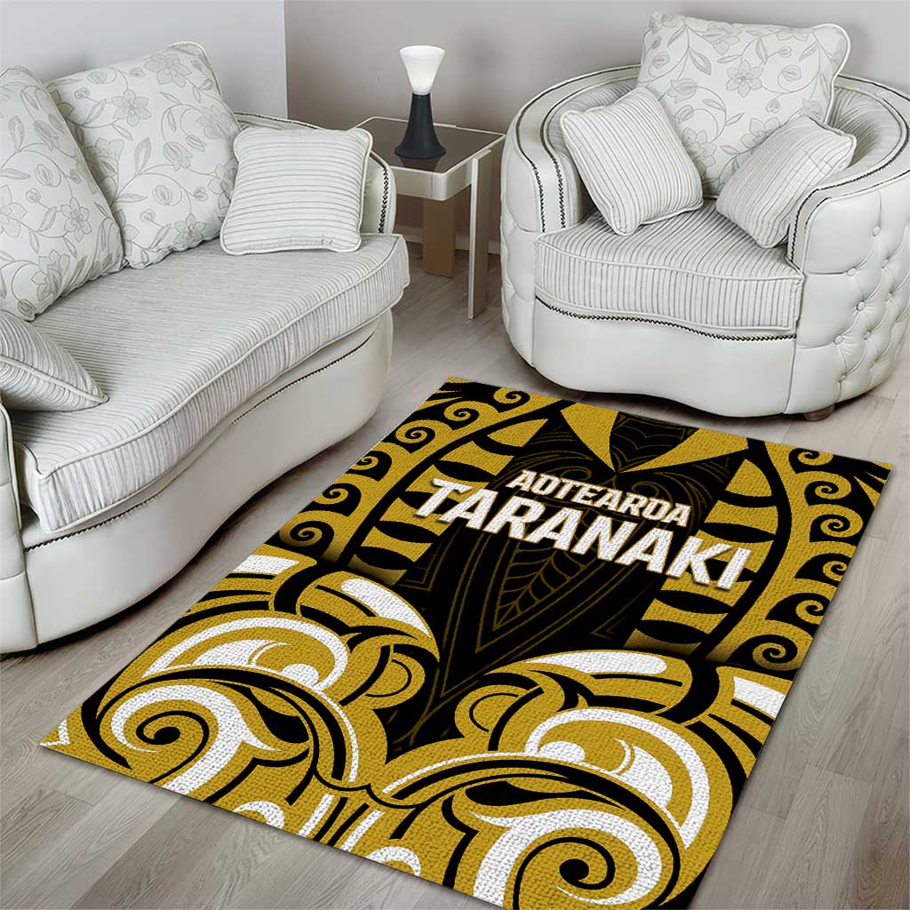 Aotearoa Taranaki Area Rug Maori Pattern New Zealand - Polynesian Pride