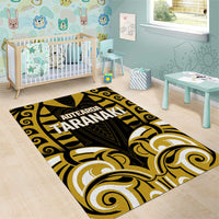Aotearoa Taranaki Area Rug Maori Pattern New Zealand - Polynesian Pride