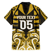 Custom Aotearoa Taranaki Family Matching Puletasi and Hawaiian Shirt Maori Pattern New Zealand - Polynesian Pride