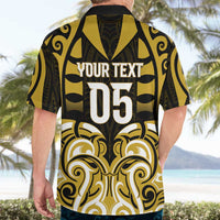 Custom Aotearoa Taranaki Hawaiian Shirt Maori Pattern New Zealand - Polynesian Pride