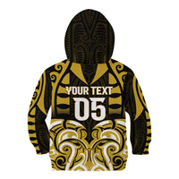 Custom Aotearoa Taranaki Kid Hoodie Maori Pattern New Zealand DT05 - Polynesian Pride