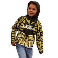 Custom Aotearoa Taranaki Kid Hoodie Maori Pattern New Zealand DT05 - Polynesian Pride
