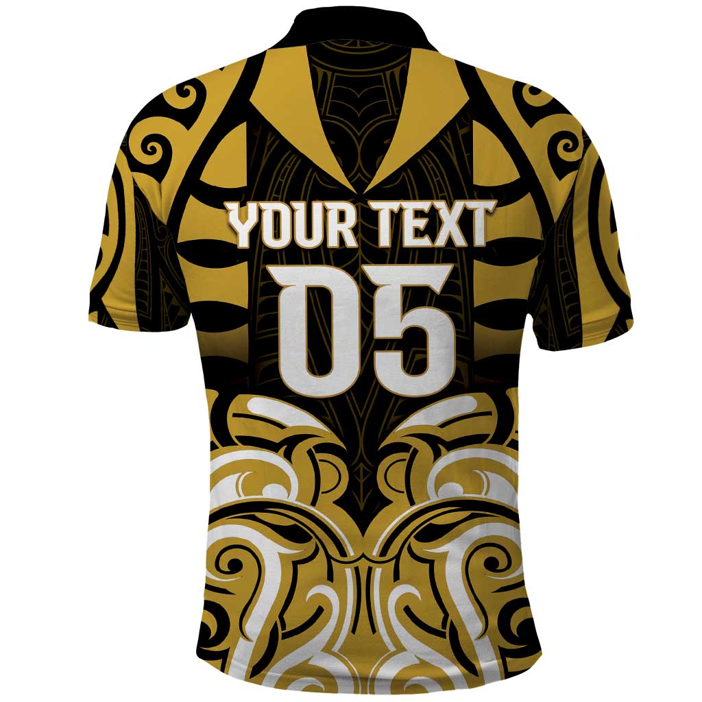 Custom Aotearoa Taranaki Polo Shirt Maori Pattern New Zealand - Polynesian Pride