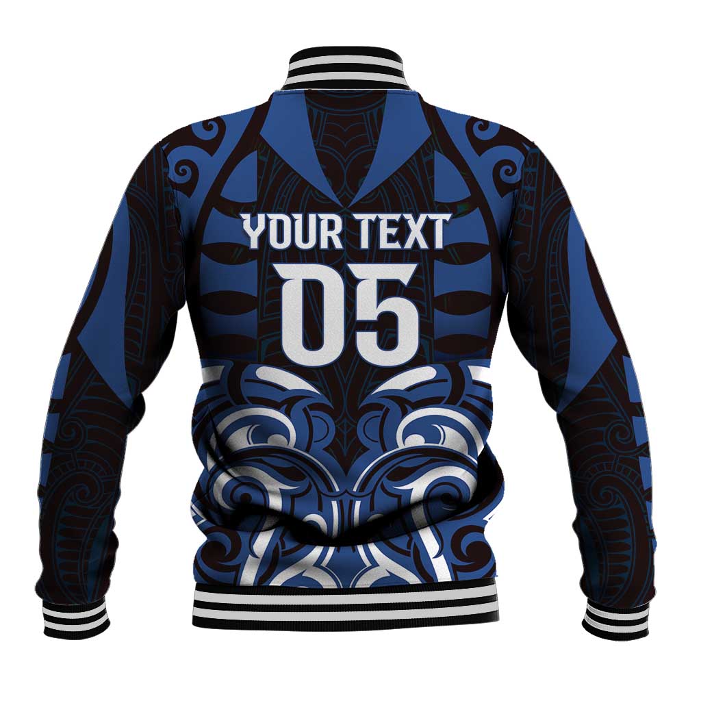 Custom Aotearoa Ngati Tuwharetoa Baseball Jacket Maori Pattern New Zealand - Polynesian Pride