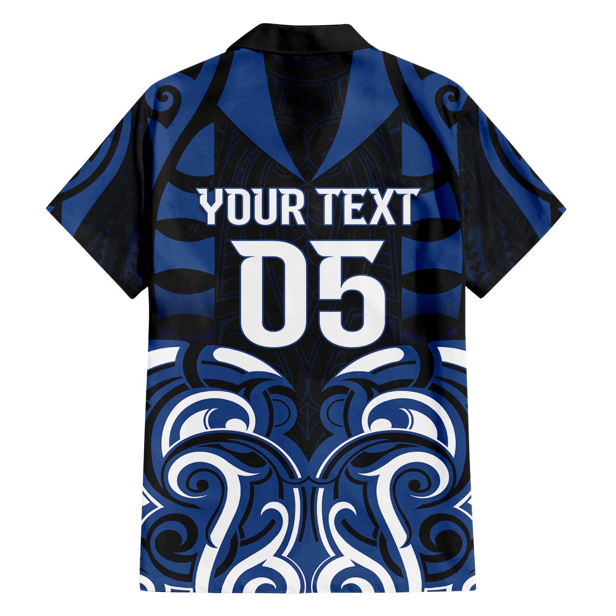 Custom Aotearoa Ngati Tuwharetoa Family Matching Off The Shoulder Long Sleeve Dress and Hawaiian Shirt Maori Pattern New Zealand DT05 - Polynesian Pride