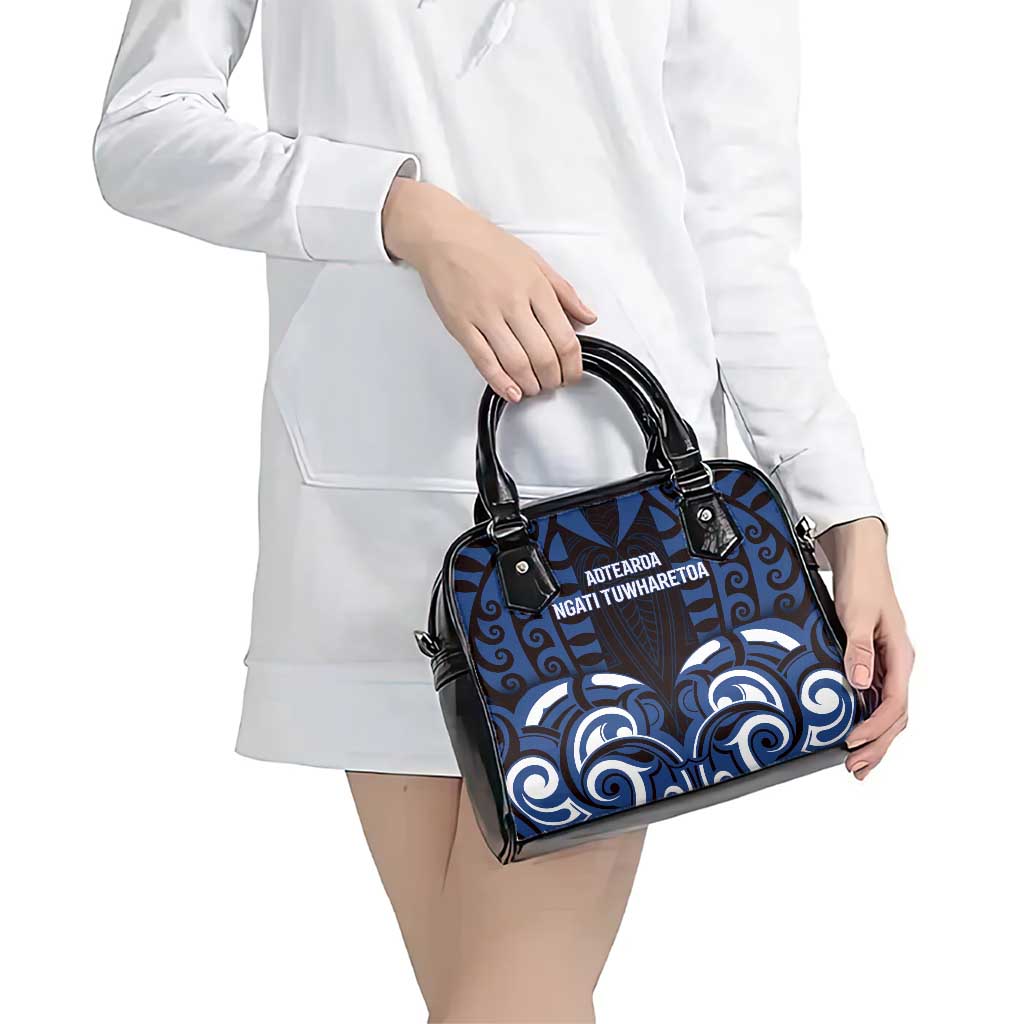 Aotearoa Ngati Tuwharetoa Shoulder Handbag Maori Pattern New Zealand - Polynesian Pride