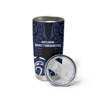 Custom Aotearoa Ngati Tuwharetoa Tumbler Cup Maori Pattern New Zealand - Polynesian Pride