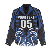 Custom Aotearoa Ngati Tuwharetoa Women Casual Shirt Maori Pattern New Zealand - Polynesian Pride