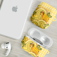 Hawaii Palaka AirPods Case Cute Ripe Mango Turtle On The Waves DT05 - Polynesian Pride