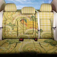 Hawaii Palaka Back Car Seat Cover Cute Ripe Mango Turtle On The Waves DT05 One Size Yellow - Polynesian Pride