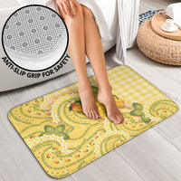 Hawaii Palaka Bathroom Set Cute Ripe Mango Turtle On The Waves DT05 - Polynesian Pride