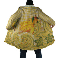 Hawaii Palaka Cloak Cute Ripe Mango Turtle On The Waves DT05 - Polynesian Pride