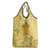 Hawaii Palaka Grocery Bag Cute Ripe Mango Turtle On The Waves DT05 - Polynesian Pride