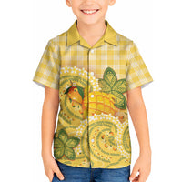 Hawaii Palaka Hawaiian Shirt Cute Ripe Mango Turtle On The Waves DT05 - Polynesian Pride