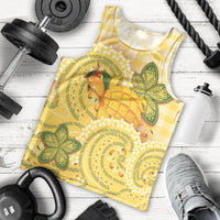 Hawaii Palaka Men Tank Top Cute Ripe Mango Turtle On The Waves DT05 - Polynesian Pride