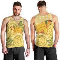 Hawaii Palaka Men Tank Top Cute Ripe Mango Turtle On The Waves DT05 - Polynesian Pride