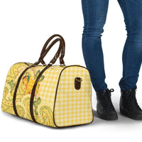 Hawaii Palaka Travel Bag Cute Ripe Mango Turtle On The Waves DT05 - Polynesian Pride