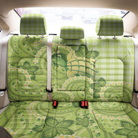 Hawaii Palaka Back Car Seat Cover Cute Green Mango Turtle On The Waves DT05 - Polynesian Pride