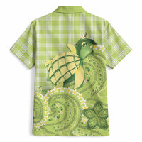 Hawaii Palaka Hawaiian Shirt Cute Green Mango Turtle On The Waves DT05 - Polynesian Pride