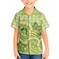 Hawaii Palaka Hawaiian Shirt Cute Green Mango Turtle On The Waves DT05 - Polynesian Pride