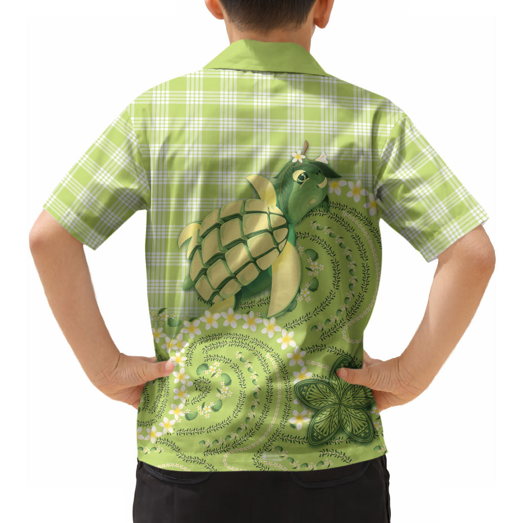 Hawaii Palaka Hawaiian Shirt Cute Green Mango Turtle On The Waves DT05 - Polynesian Pride