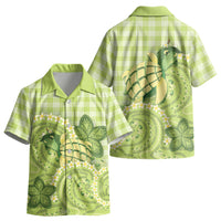 Hawaii Palaka Kid Hawaiian Shirt Cute Green Mango Turtle On The Waves DT05 - Polynesian Pride
