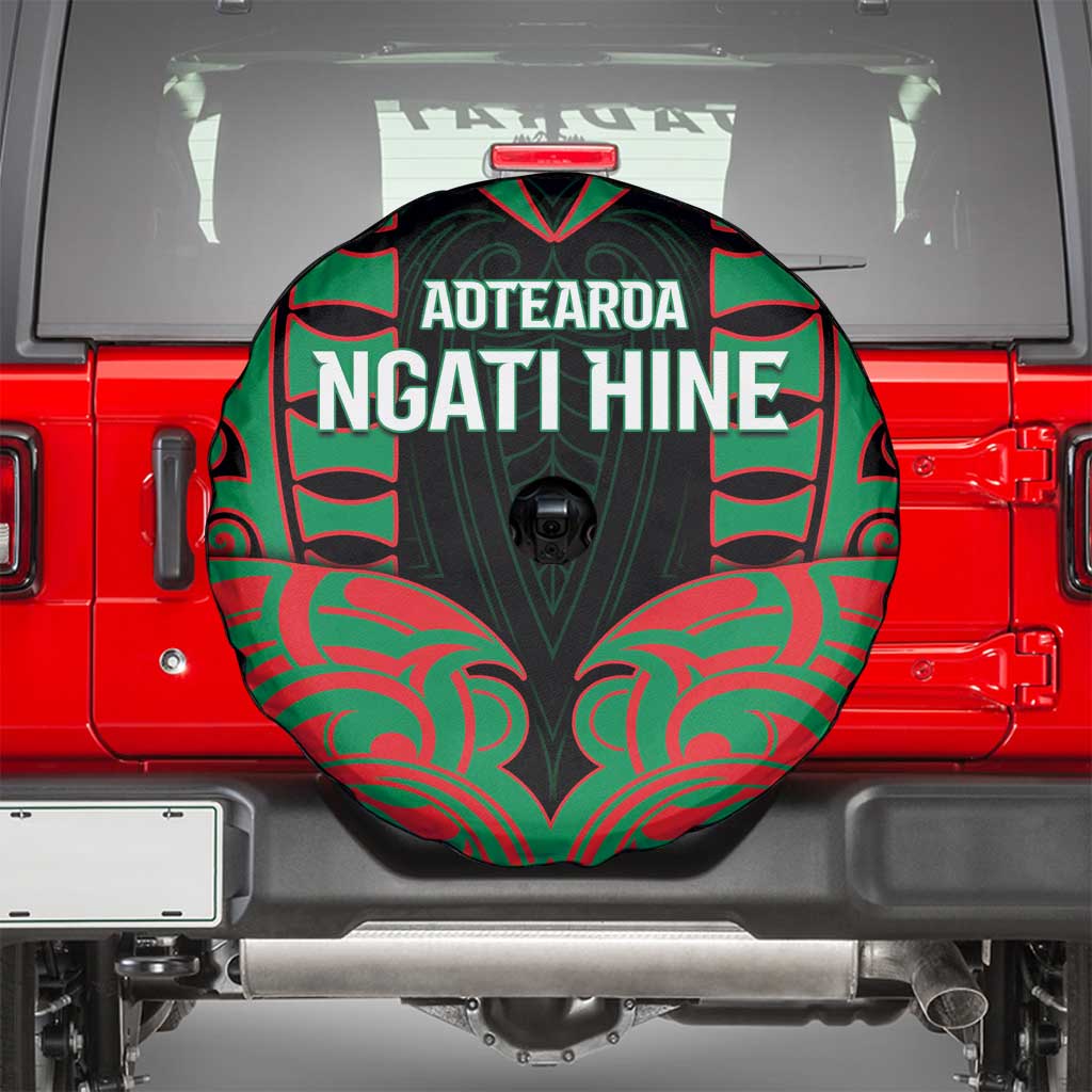 Aotearoa Ngati Hine Spare Tire Cover Maori Pattern New Zealand DT05 - Polynesian Pride
