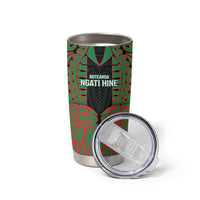 Custom Aotearoa Ngati Hine Tumbler Cup Maori Pattern New Zealand - Polynesian Pride